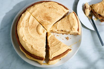 Spiced Pumpkin Cookie Cake