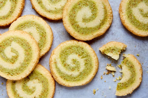 Pistachio Pinwheels