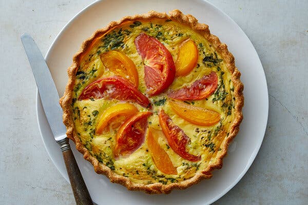 Heirloom Tomato Tart