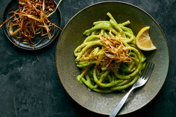 Image for Vegan Creamy Leek Pasta