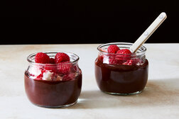 Image for Chocolate Pudding With Raspberry Cream