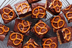 Image for Salted Pretzel Brownies