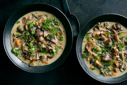 Image for Slow Cooker Mushroom and Wild Rice Soup