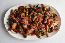 Image for Roast Chicken With Apricots and Olives