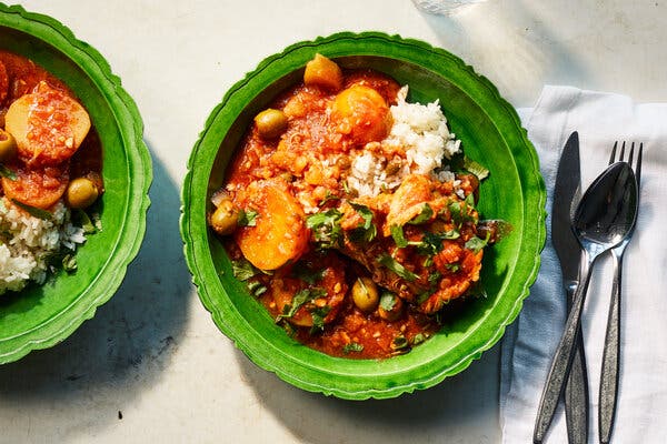 Pollo en Fricasé