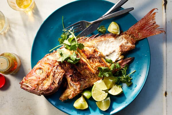 Pescado Frito (Fried Red Snapper)