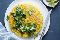 Image for Grain Frittata With Chile, Lime and Fresh Herbs