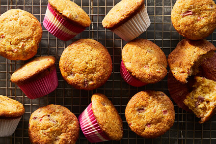 Image for Strawberry-Rhubarb Muffins