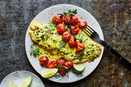 Coconut Fish and Tomato Bake