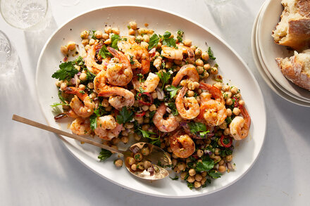 Image for Spicy Shrimp and Chickpea Salad