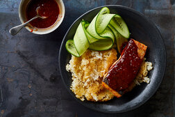 Image for Gochugaru Salmon With Crispy Rice