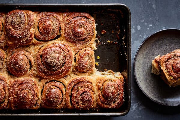 Pistachio Morning Buns