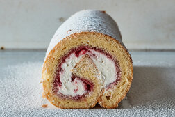 Image for Raspberry and Cream Roulade