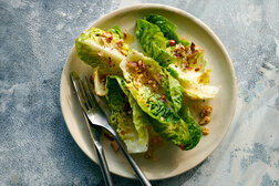 Image for Little Gem Salad With Garlicky Almond Dressing