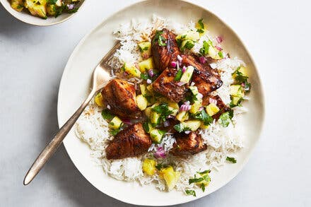 Pineapple-Marinated Chicken Breasts