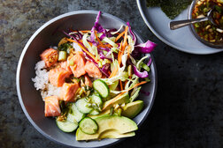 Image for Sesame Salmon Bowls