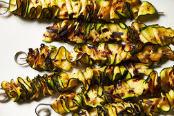 Image for Grilled Zucchini Ribbons