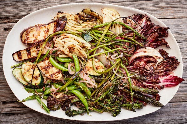 Marinated Grilled Vegetables