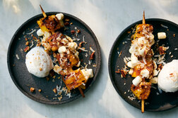 Image for Coconut-Pineapple Skewers With Marshmallows