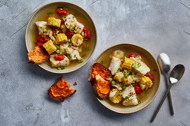 Cod and Corn With Old-Bay Butter