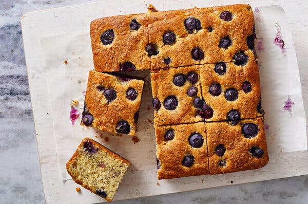 Blueberry Poppy Seed Cake