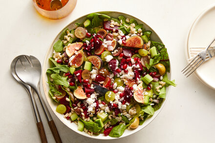 Image for Beet and Barley Salad With Date-Citrus Vinaigrette