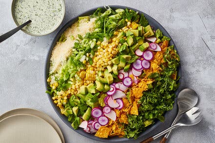 Chopped Salad With Jalapeño-Ranch Dressing