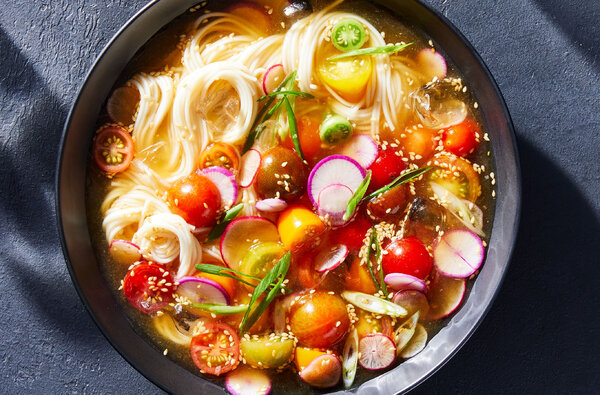 Hot Days Call for Cold Noodles recipe