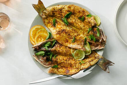 Mahi ba Somagh (Sumac Roasted Fish)