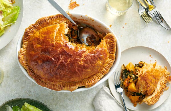 Savory Butternut Squash Pie