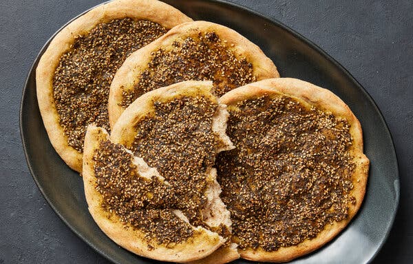 Manaqeesh (Za’atar Flatbreads)