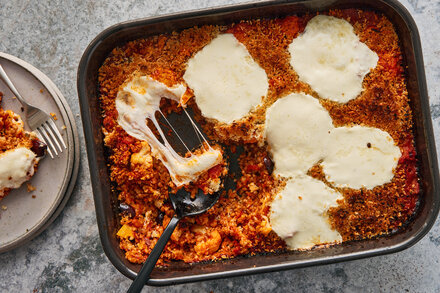 Image for Farro and Cauliflower Parmesan