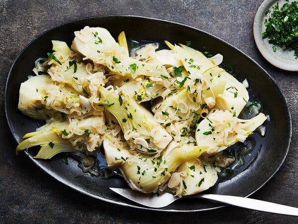 Roman-Style Braised Fennel