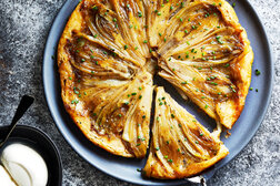 Image for Endive Tarte Tatin With Burrata