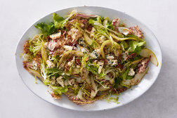 Image for Chicories With Pears, Blue Cheese and Secret Anchovy Dressing