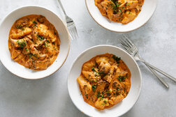 Image for Instant Pot Mushroom and Potato Paprikash 