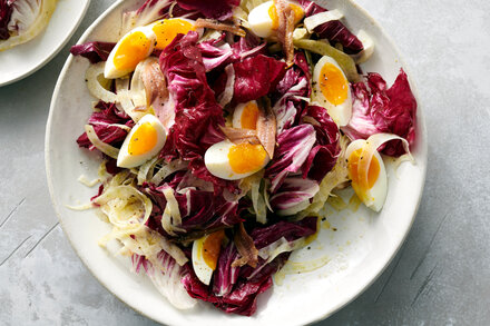 Image for Fennel and Radicchio Salad With Anchovy and Egg