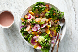 Image for Kaale Seerabeh Salad (Salad With Pomegranate Dressing)