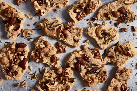 Image for Savory Mixed-Nut Shortbread