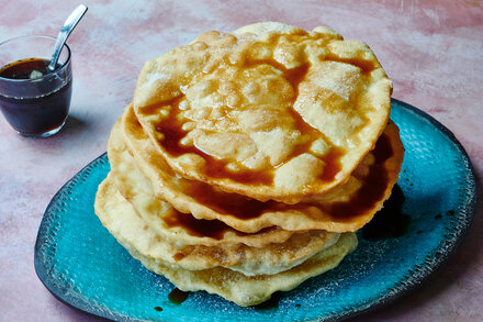 Image for Mexican Buñuelos With Piloncillo Syrup