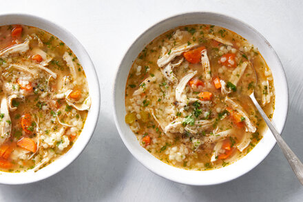 Image for Brodo di Pollo con Pastina (Chicken Soup With Pastina)