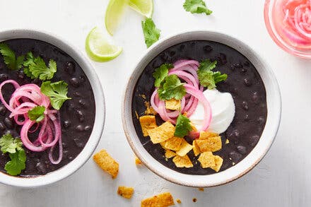 Slow-Cooker Black Bean Soup