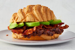 Image for Beans, Bacon and Avocado Concha Sandwich