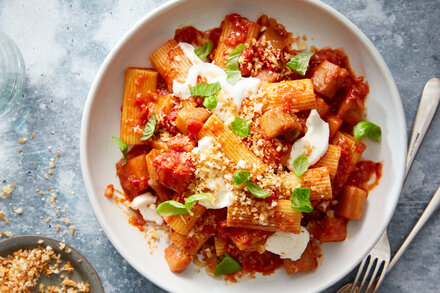 Image for Eggplant Parmesan Pasta