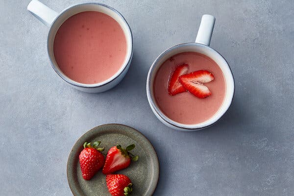 Atole de Fresa