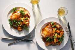 Image for Roasted Chicken With Fish-Sauce Butter