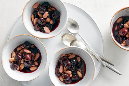 Image for Cherry Compote With Almonds