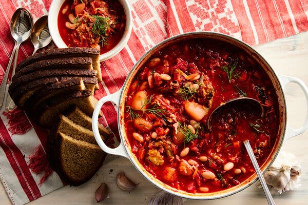 Borsch With Fish