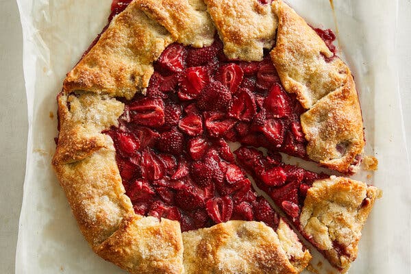 Strawberry Galette