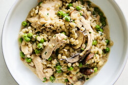 Image for Slow-Cooker Dijon Chicken With Barley and Mushrooms